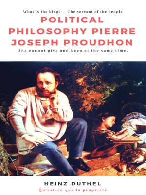 cover image of Political Philosophy Pierre Joseph Proudhon